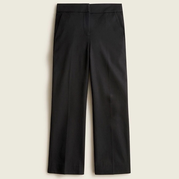 J.Crew Hayden Cropped Trousers in Black, Size 18 - Picture 4 of 15